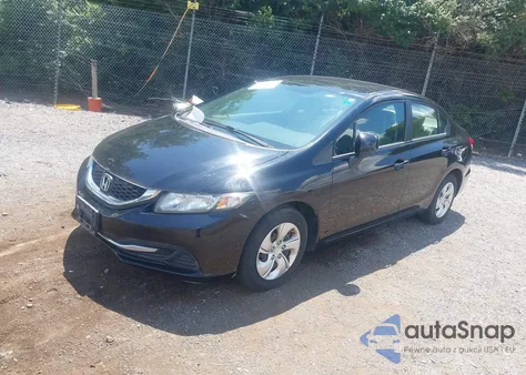 2013 Honda Civic Lx z USA, uszkodzony, nr VIN 19XFB2F57DE015577